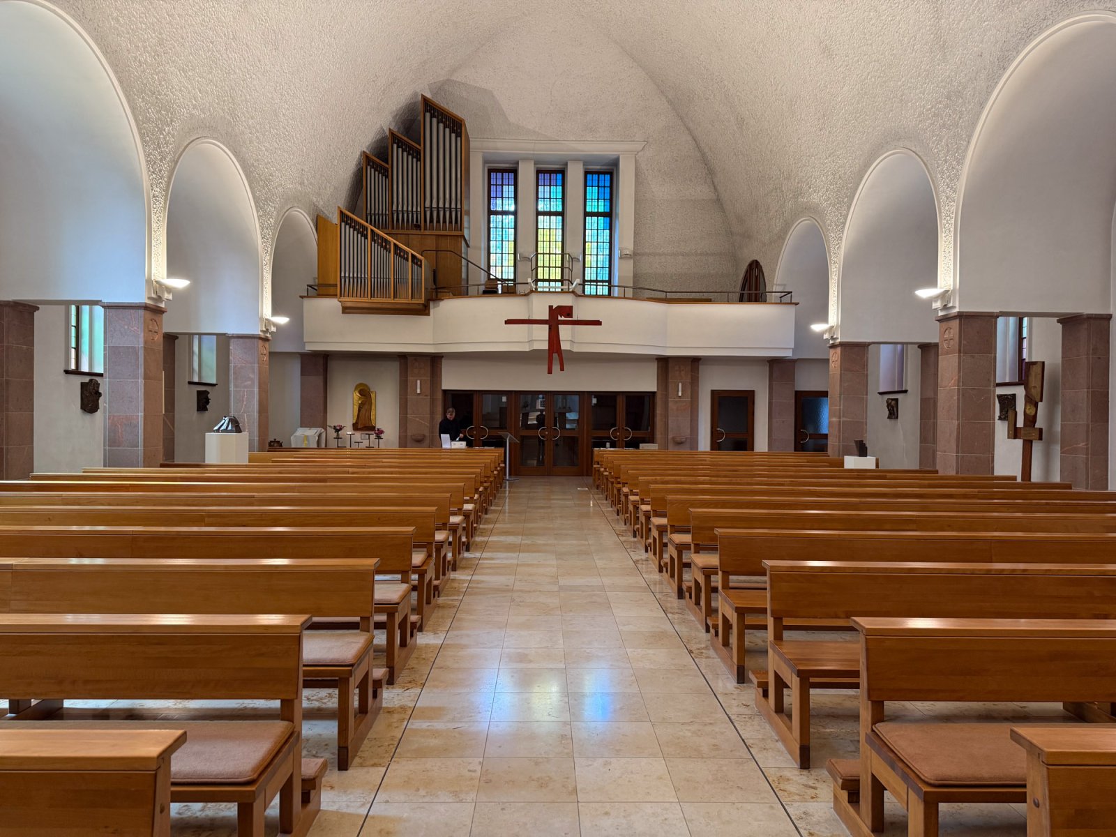 Propstei St. Johannes Nepomuk - Kirchenschiff